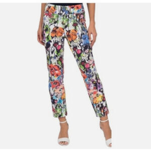 Joseph Ribkoff Pull On Pants Floral Print Multicolor size US 4, summer, casual